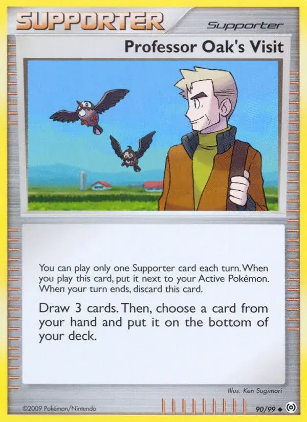 Professor Oak's Visit Arceus 90