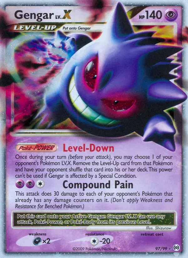 Gengar LV.X Arceus 97