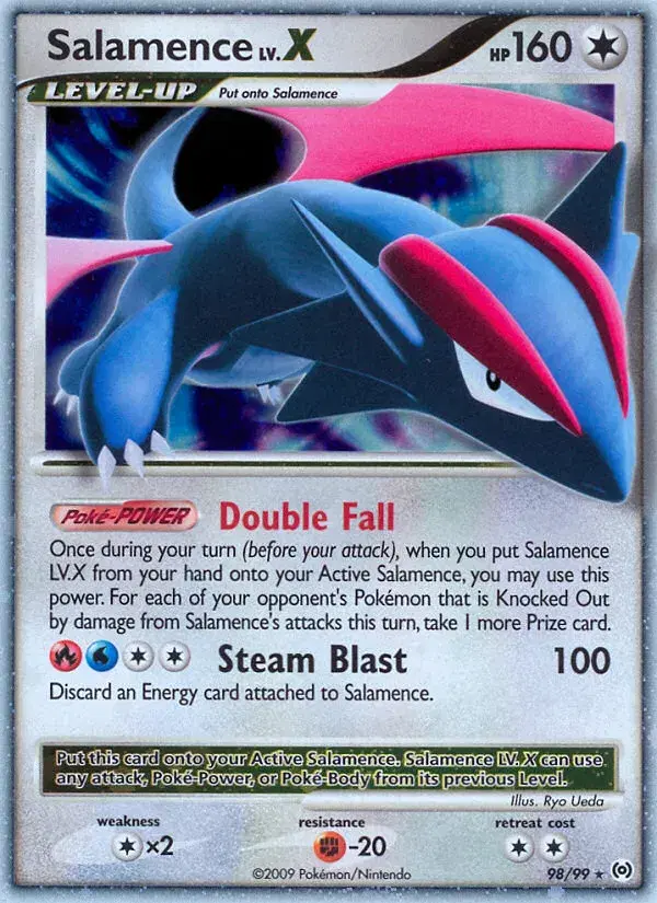 Salamence LV.X Arceus 98