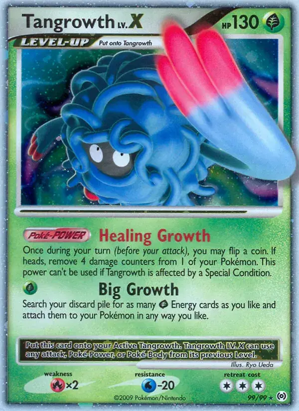 Tangrowth LV.X Arceus 99