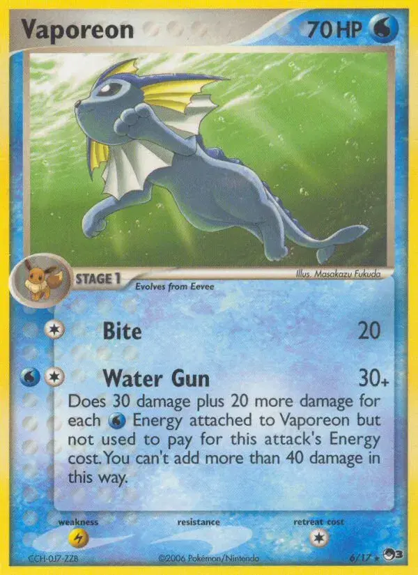 Vaporeon POP Series 3 6