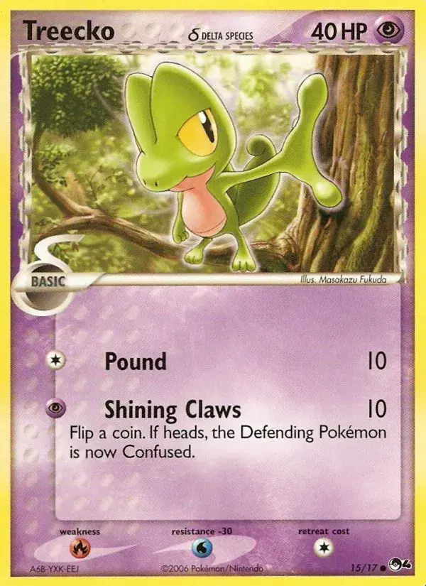 Treecko δ POP Series 4 15