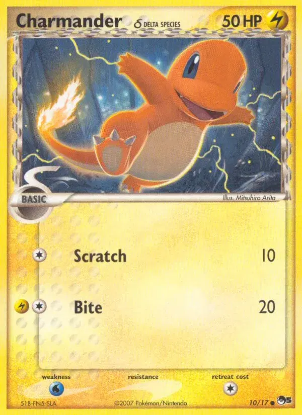 Charmander δ POP Series 5 10
