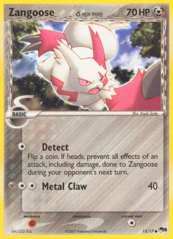 Zangoose δ POP Series 5 15
