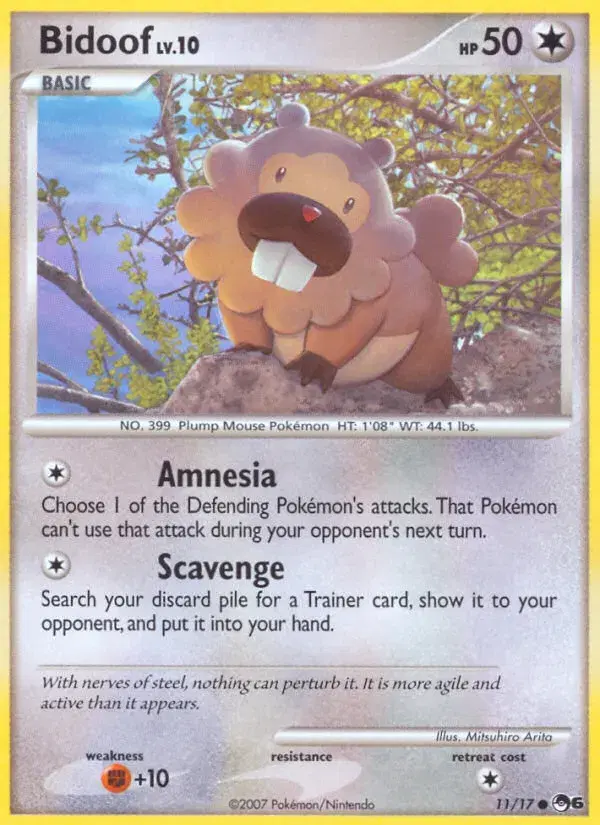 Bidoof POP Series 6 11