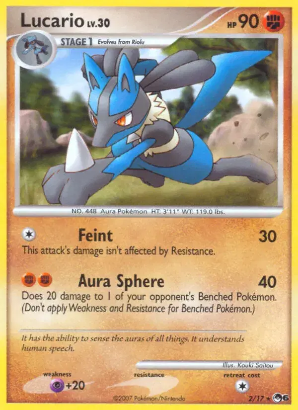 Lucario POP Series 6 2