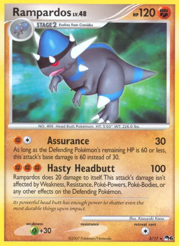 Rampardos POP Series 6 5