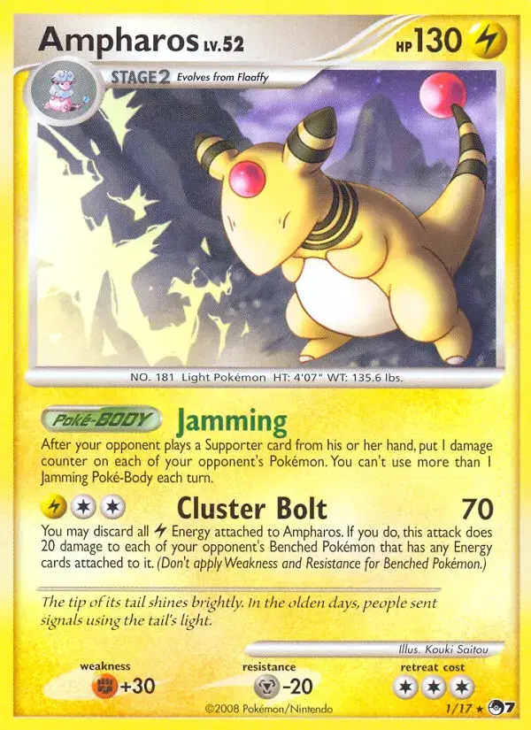 Ampharos POP Series 7 1