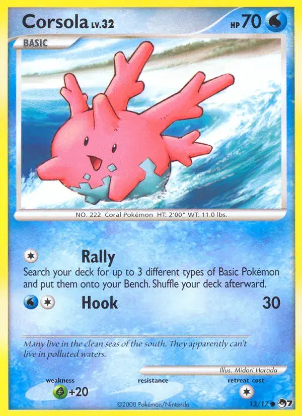 Corsola POP Series 7 13