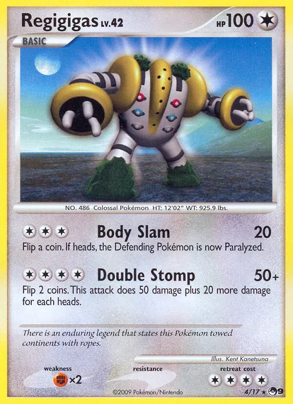 Regigigas POP Series 9 4