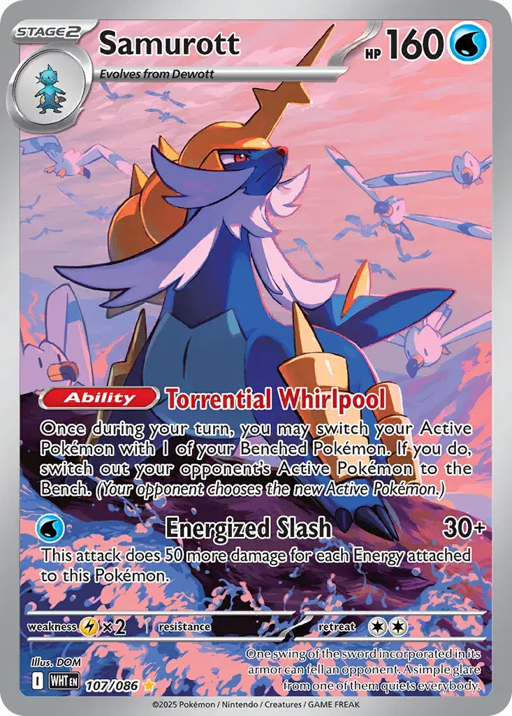 Samurott White Flare 107