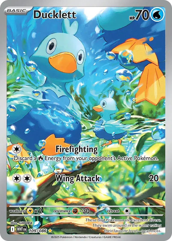Ducklett White Flare 109