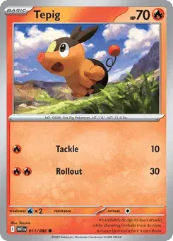Tepig White Flare