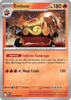 Emboar White Flare