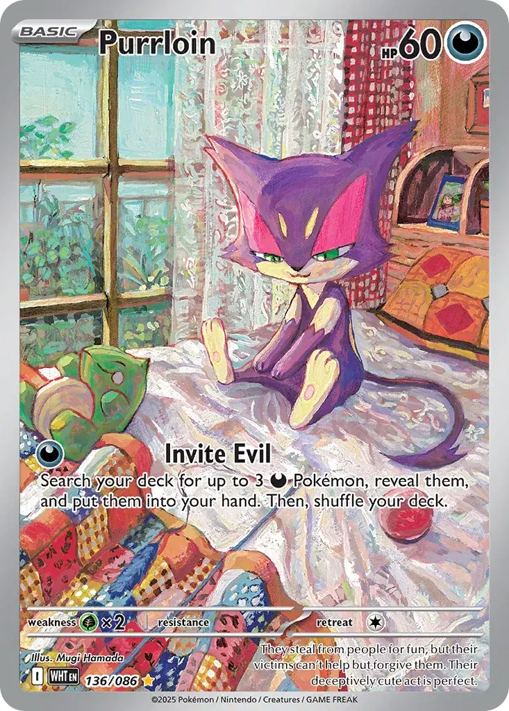 Purrloin White Flare 136