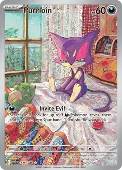Purrloin White Flare