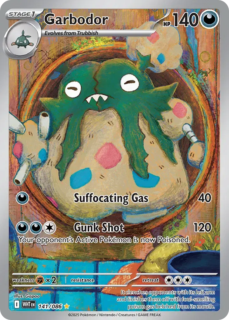 Garbodor White Flare 141
