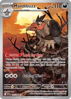 Mandibuzz White Flare