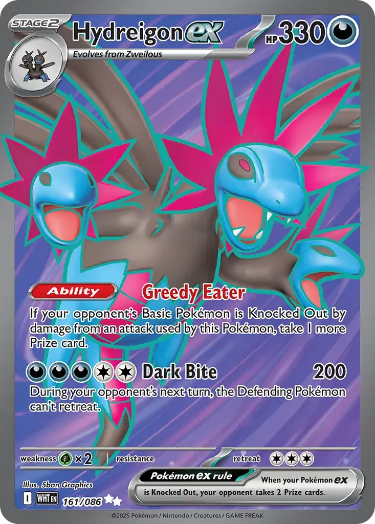 Hydreigon ex White Flare 161