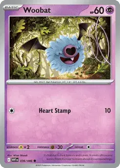 Woobat White Flare