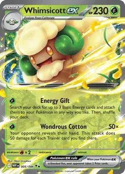 Whimsicott ex White Flare