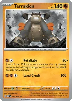 Terrakion White Flare