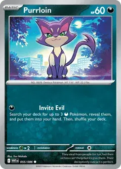 Purrloin White Flare