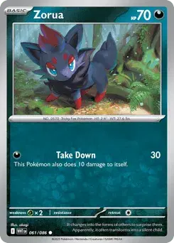 Zorua White Flare