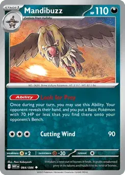 Mandibuzz White Flare