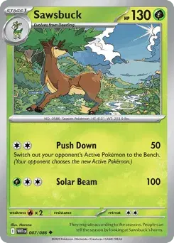 Sawsbuck White Flare