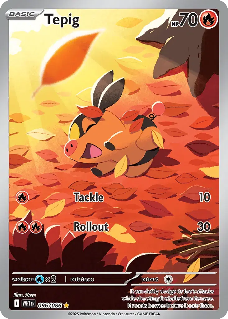 Tepig White Flare 96