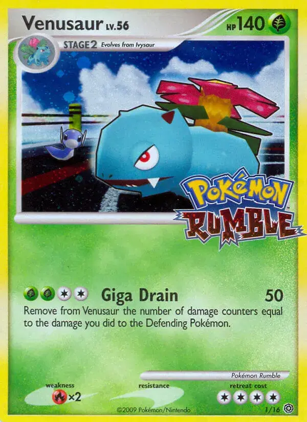 Venusaur Pokémon Rumble 1
