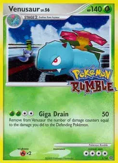 Venusaur Pokémon Rumble