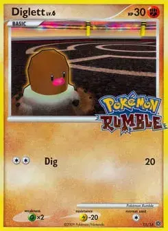 Diglett Pokémon Rumble
