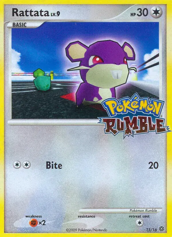 Rattata Pokémon Rumble 15