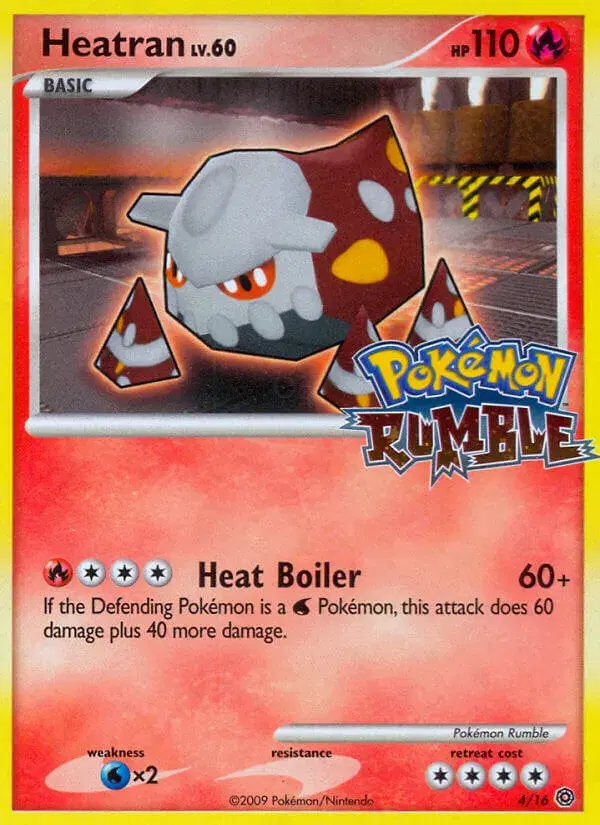 Heatran Pokémon Rumble 4