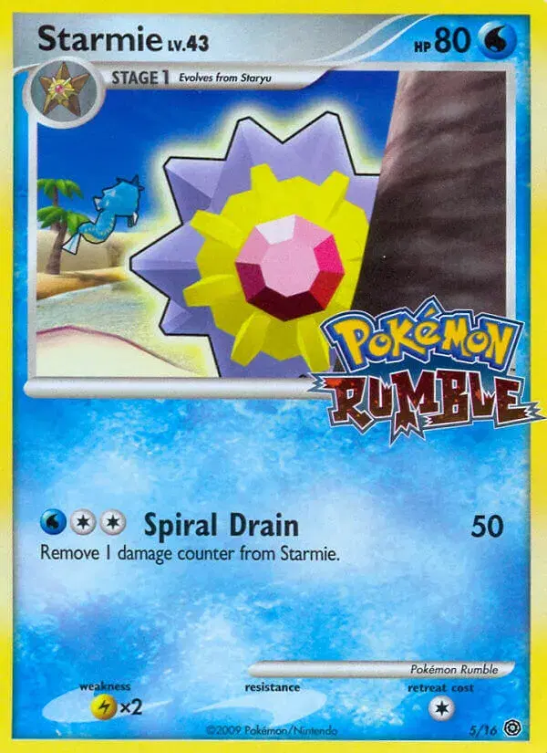 Starmie Pokémon Rumble 5
