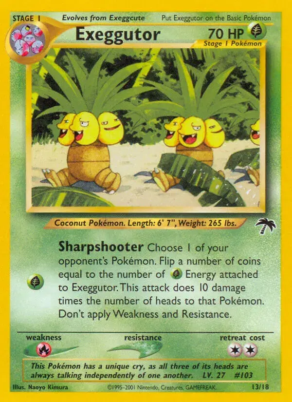 Exeggutor Southern Islands 13