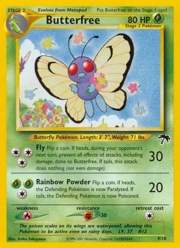 Butterfree Southern Islands 9