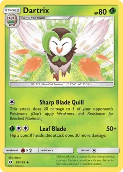 Dartrix Sun & Moon