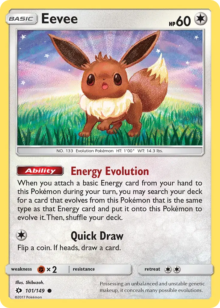 Eevee Sun & Moon 101