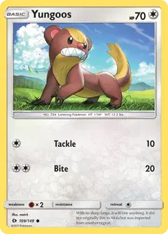 Yungoos Sun & Moon