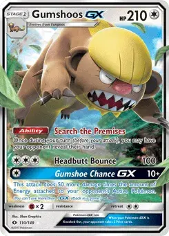Gumshoos-GX Sun & Moon