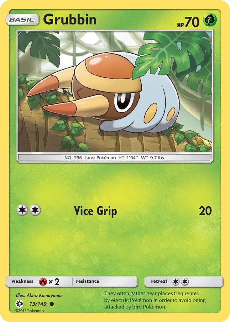 Grubbin Sun & Moon 13