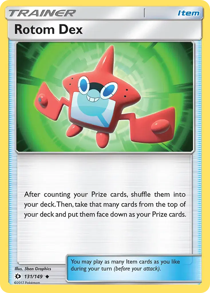 Rotom Dex Sun & Moon 131