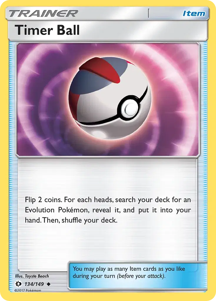 Timer Ball Sun & Moon 134