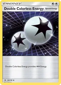Double Colorless Energy Sun & Moon