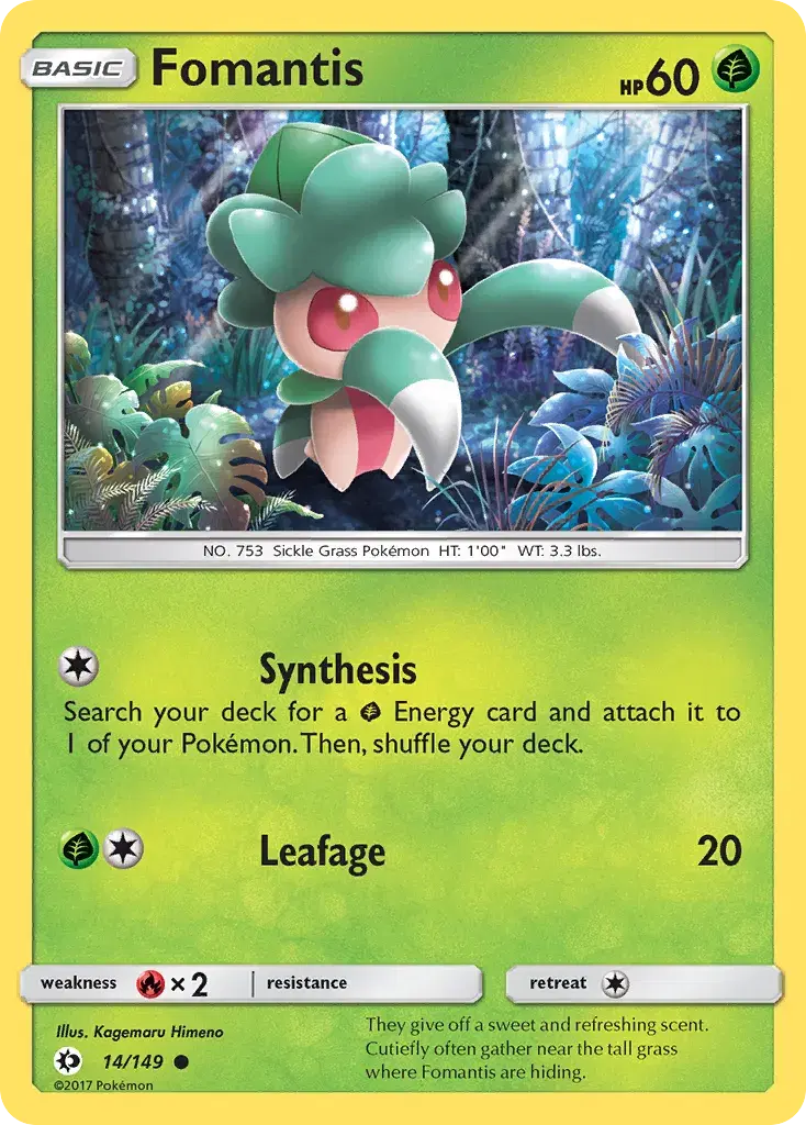 Fomantis Sun & Moon 14