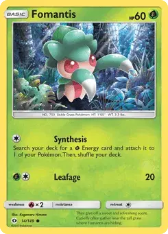 Fomantis Sun & Moon
