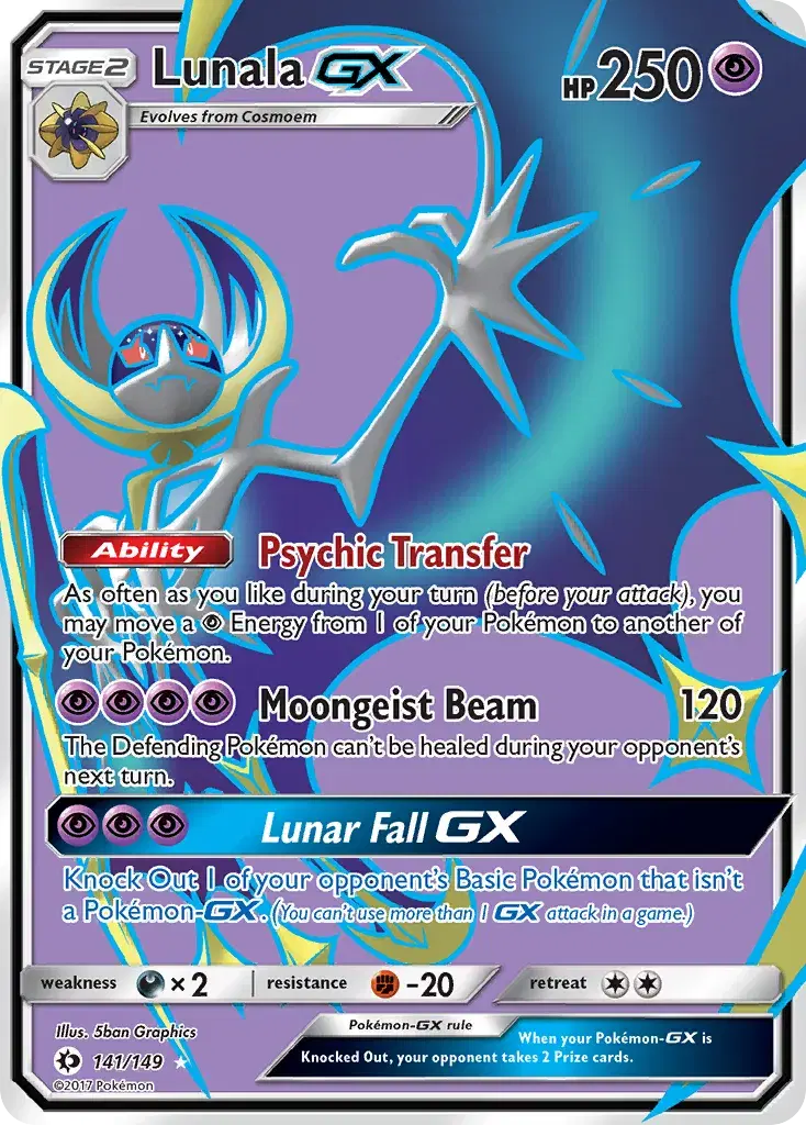 Lunala-GX Sun & Moon 141